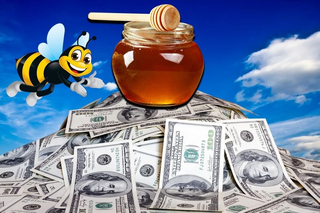 сметка за мед за привлекување пари
